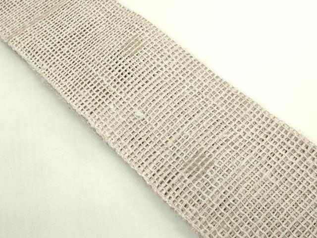 平和屋着物*極上 夏物 男性 角帯 紙布 逸品 DZAB6912kh6