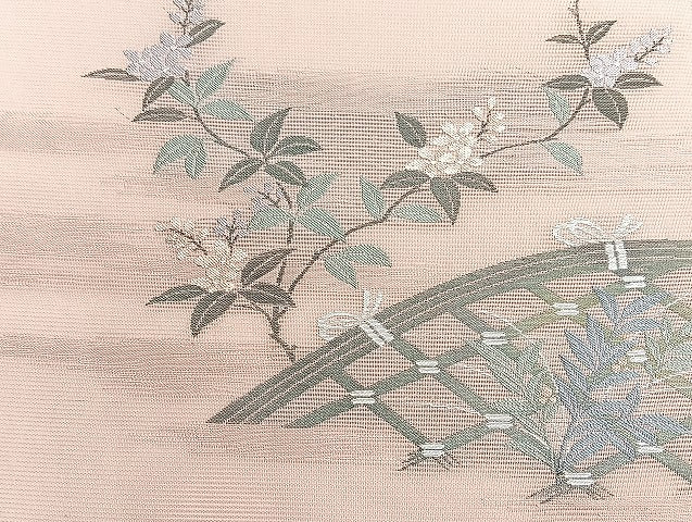 平和屋着物■夏物 名古屋帯 絽 紗 まとめて 50点 向かい鳥 花柄 七宝 絽綴れ 駒刺繍 銀彩 金銀糸 など 未使用品あり 全て正絹 mmm1024