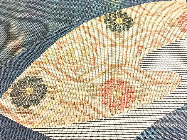 平和屋着物■夏物 名古屋帯 絽 紗 まとめて 50点 向かい鳥 花柄 七宝 絽綴れ 駒刺繍 銀彩 金銀糸 など 未使用品あり 全て正絹 mmm1024
