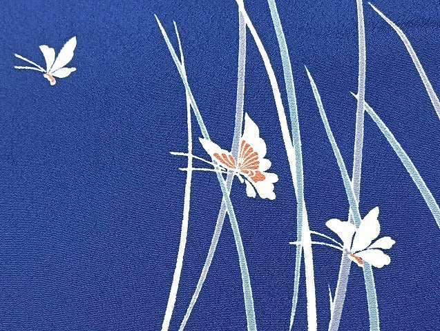 平和屋着物■着物 小紋 単衣 まとめて 20点 蝶 花柄 辻が花 洗える着物 和服 ハンドメイド リメイク 生地 未使用品あり mmm1018