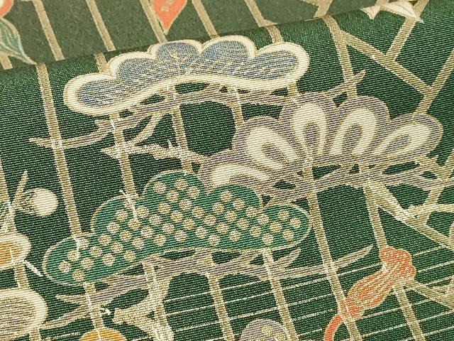 平和屋着物■訪問着草花文 暈し染め 金彩 正絹 逸品 DABF4266cd