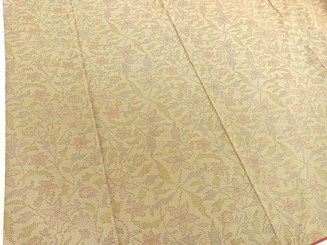 平和屋着物■本場大島紬 7マルキ 枝花文 正絹 逸品 BAAX2374hv