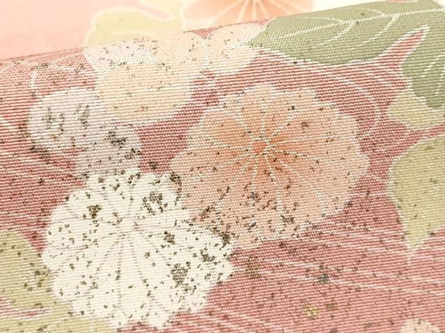 平和屋着物■訪問着 枝花文 暈し染め 金彩 正絹 逸品 DABF4360cd