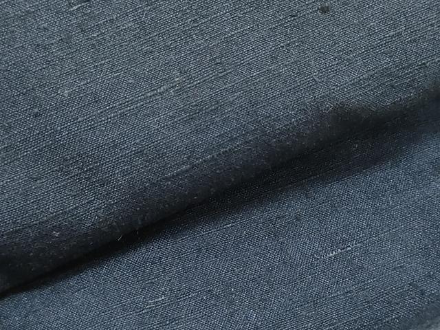 平和屋着物▼男性 紬 反物 着尺 アンサンブル 紺鼠色 逸品 未使用 DABE3508we