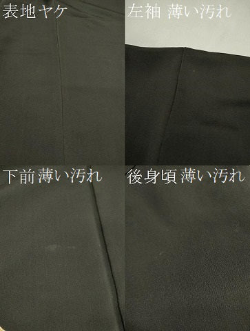 平和屋着物■豪華黒留袖 駒刺繍 鳳凰更紗花唐草文 金彩 正絹 逸品 CABG2173ze
