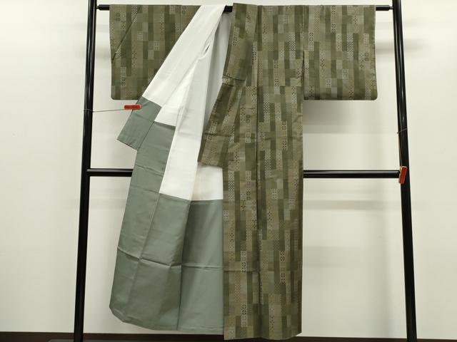 平和屋着物●本場大島紬 9マルキ 吉祥文 正絹 逸品 CABG2156ze