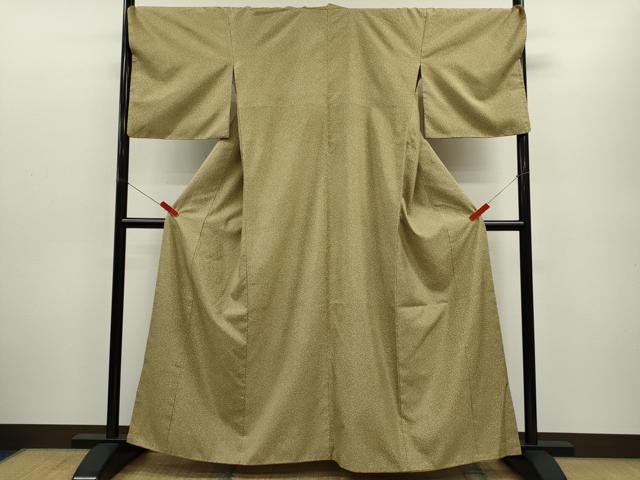 平和屋着物●本場染大島紬 たたき染め 正絹 逸品 CABG2155ze