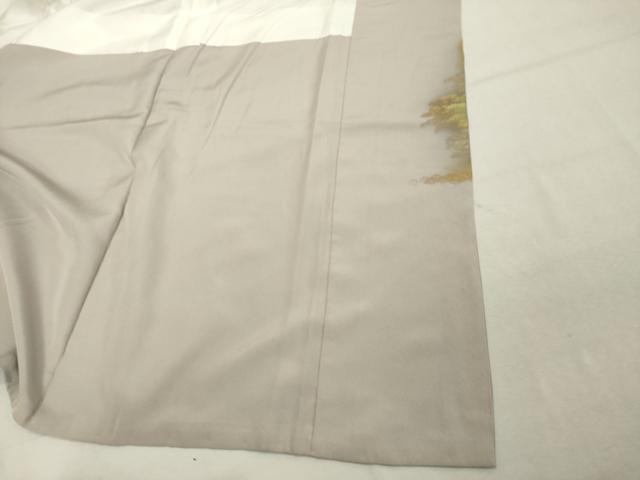 平和屋着物■訪問着 作家物 風景文 竜安寺 暈し染め 金銀彩 正絹 逸品 DABF9534cd