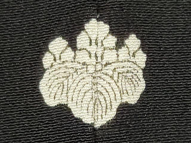 平和屋着物■豪華黒留袖 作家物 御所車花文 正絹 逸品 CABF6761ou
