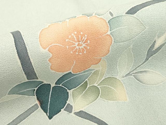 平和屋着物■訪問着 枝花文 正絹 逸品 DABF9627cd