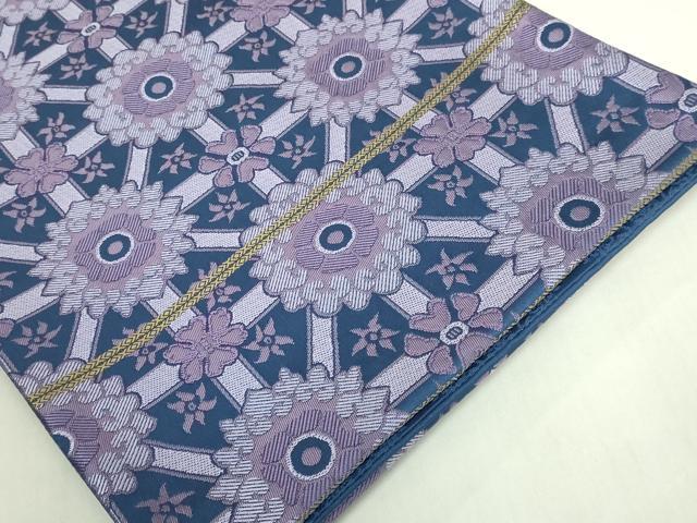 平和屋本店●極上 龍村美術織物 たつむら 六通柄袋帯 蜀紅文 逸品 DZAB7083kh6