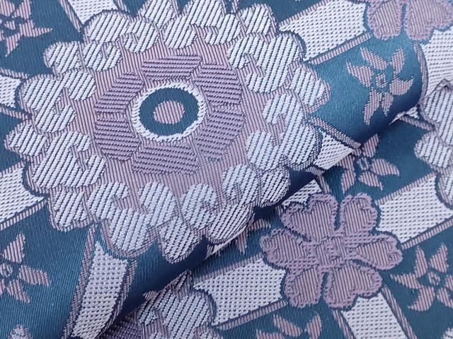 平和屋本店●極上 龍村美術織物 たつむら 六通柄袋帯 蜀紅文 逸品 DZAB7083kh6