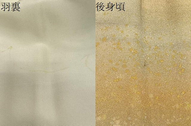 平和屋着物∞道中着 霞文 金銀彩 正絹 逸品 CABG3940ua