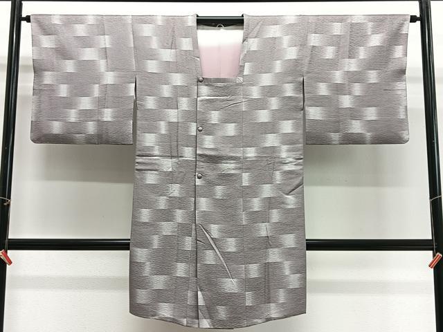 平和屋着物∞道行コート 霞文 ますいわ屋扱い 正絹 逸品 CABG3915ua