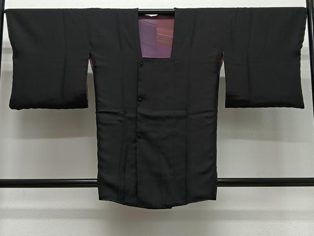 平和屋着物∞道行コート リバーシブル 霞文 正絹 逸品 未使用 CABG3949ua