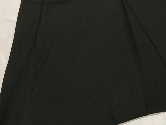 平和屋着物∞男性 長羽織 黒紋付 正絹 逸品 CABG3958ua