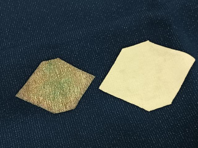 平和屋着物∞道行コート 抽象文様 銀通し地 正絹 逸品 CABG3926ua
