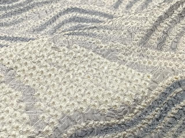 平和屋着物∞羽織 総絞り 立波文 正絹 逸品 CABG3938ua