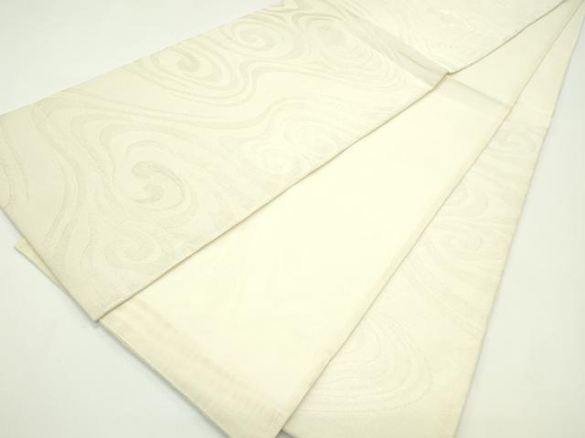 平和屋着物*夏物 六通柄袋帯 光琳水 銀糸 正絹 逸品 CABG7463rv