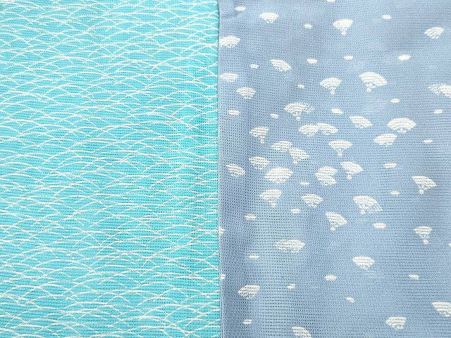 平和屋本店■夏物 小紋 絽 紗 洗える着物 まとめて20点 花柄 手描き 着用可能多数 se4106