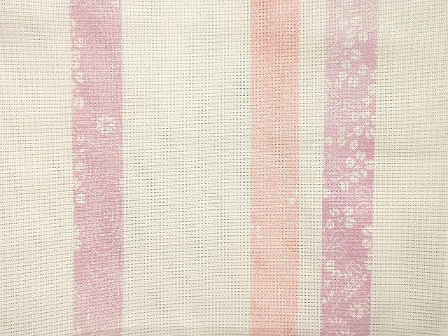 平和屋本店■夏物 小紋 絽 紗 洗える着物 まとめて20点 花柄 手描き 着用可能多数 se4106