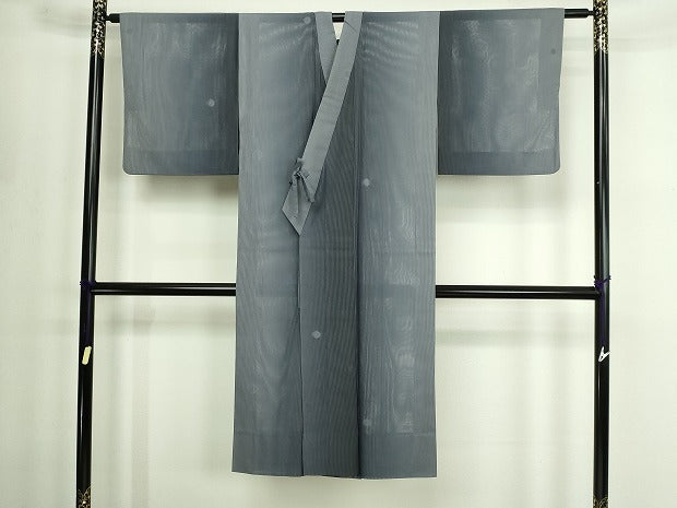 平和屋着物▽道中着 スリーシーズン 春夏秋 塵除け 丸文 正絹 逸品 DABF8746sf