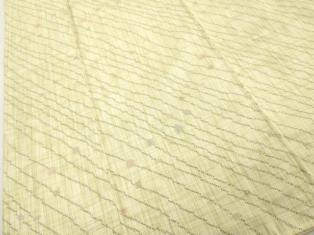 平和屋着物■上質な紬 抽象文様 正絹 逸品 DABF9843cd