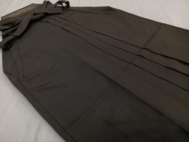 平和屋着物*夏物 男性 行灯袴 縞 正絹 逸品 CABH5227xi