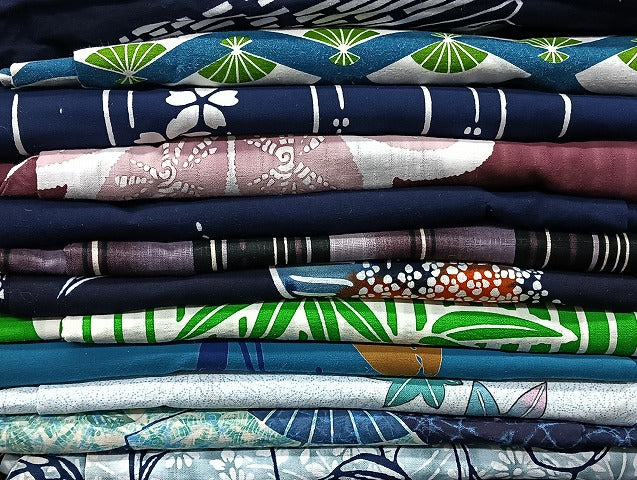平和屋着物■浴衣 まとめて 45点 子守熊 蜻蛉 風景 乱菊 花柄 綿紅梅 型染め など 着用可能多数 未使用品あり mmm1074