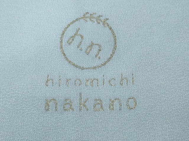 平和屋着物●ファッションブランド hiromichi nakano ヒロミチナカノ 訪問着 寿光織 短冊雪輪花文 暈し染め 金銀糸 逸品 CABH2650ut