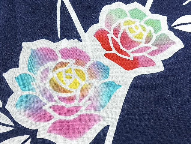 平和屋着物■浴衣 まとめて 45点 朝顔 薔薇 花柄 型染め など 着用可能多数 未使用品あり mmm1076