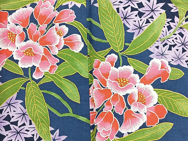 平和屋着物■浴衣 まとめて 45点 紫陽花 薔薇 花柄 型染め 暈し染め 金彩 など 着用可能多数 未使用品あり mmm1094