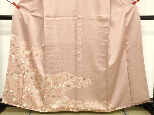 平和屋着物■訪問着 更紗花文 正絹 逸品 DABF9956cd