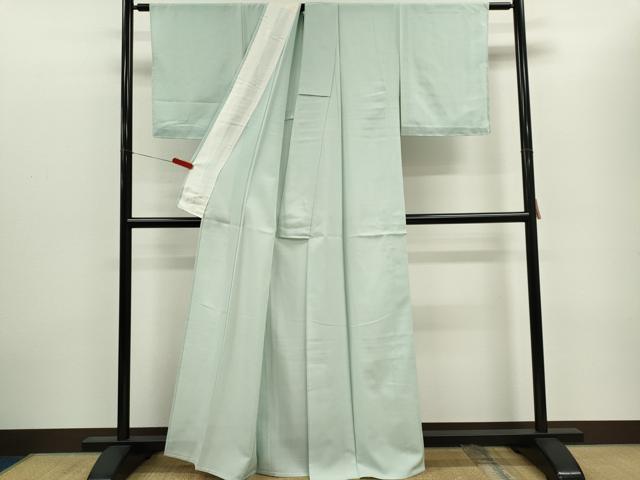 平和屋着物*夏物 色無地 絽 千草鼠色 正絹 逸品 未使用 CABH0944ou