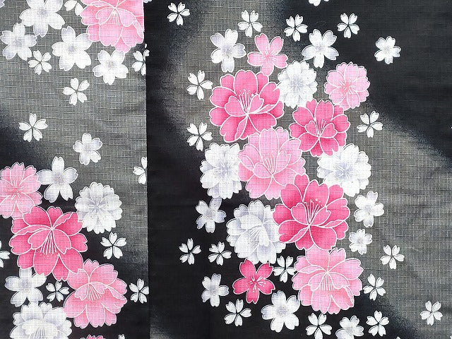 平和屋本店■浴衣 まとめて 45点 蝶 蜻蛉 花柄 さくらんぼ 綿紅梅 綿絽 など 着用可能多数 未使用品あり ppp3765