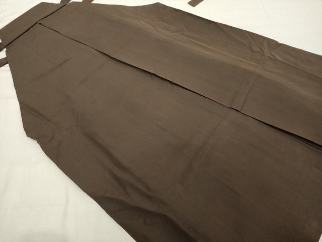 平和屋着物●男性 行灯袴 横段文 正絹 逸品 DABF9991cd