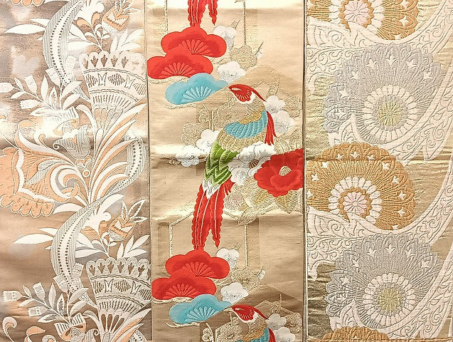 平和屋着物■袋帯 西陣 まとめて100点 鳳凰 尾長鳥 蝶 更紗 花柄 正倉院 金銀糸 など 着用可能多数 未使用品あり 全て正絹 mmm1104