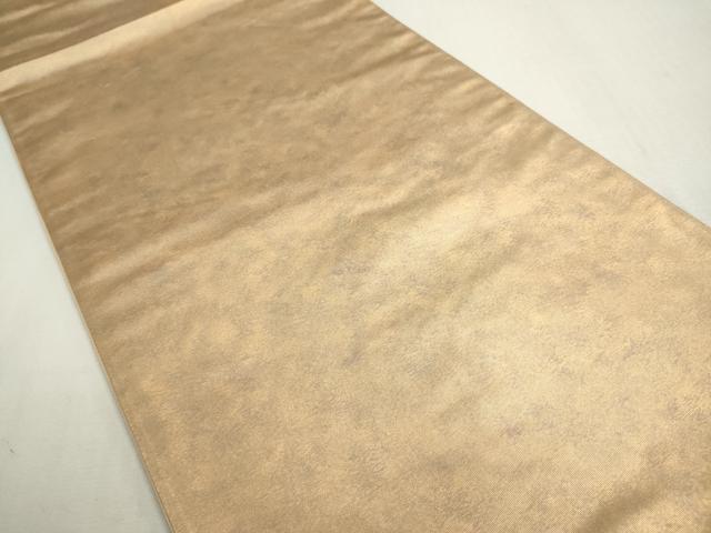 平和屋着物◎六通柄袋帯 霞文 引箔 正絹 逸品 DABF8333we