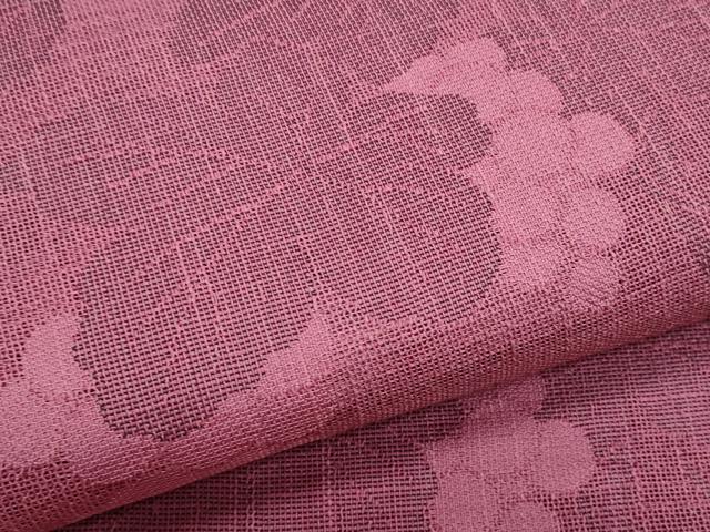 平和屋着物*夏物 八寸名古屋帯 葡萄蔦の葉文 正絹 逸品 CABG9941fb