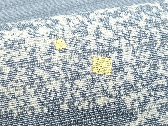 平和屋着物*夏物 九寸名古屋帯 作家物 箔散らし 正絹 逸品 CABG9905fb