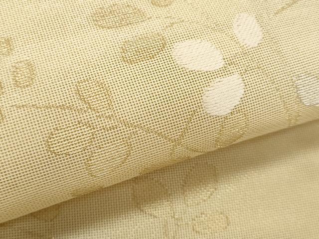 平和屋着物*夏物 六通柄 京袋帯 萩 金銀糸 正絹 逸品 CABH8006fb