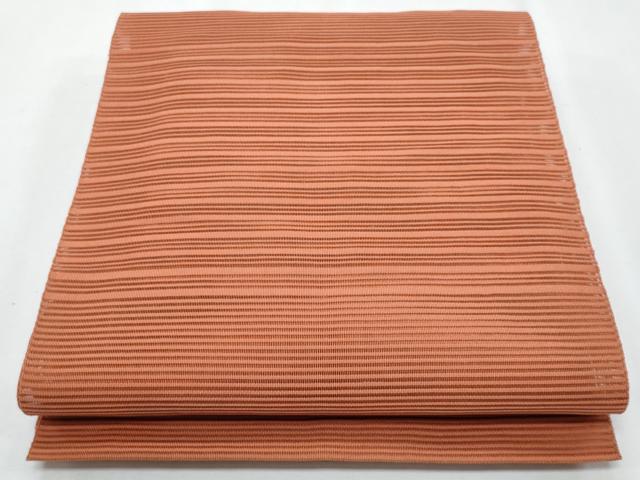 平和屋着物*夏物 八寸名古屋帯 絽綴れ 横段文 正絹 逸品 CABH8014fb