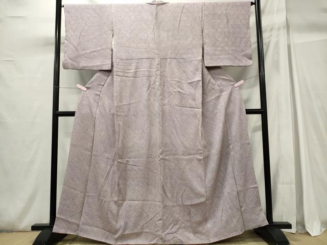 平和屋着物■大変加工の良い総絞り小紋 正絹 逸品 CABH0988ou