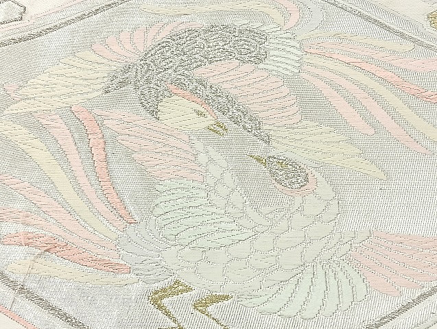平和屋着物■袋帯 西陣 まとめて100点 向かい鶴 孔雀 向かい尾長鳥 蝶 更紗 花柄 正倉院 立波 佐賀錦 金銀糸 未使用品有 全て正絹 mmm1122