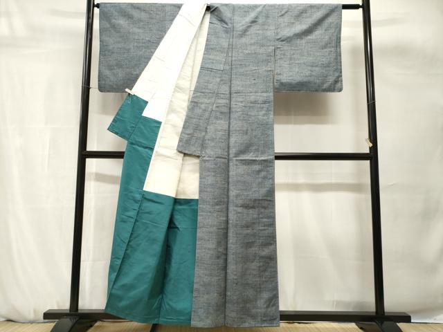 平和屋着物■上質な紬 霞文 正絹 逸品 CABH0677ev