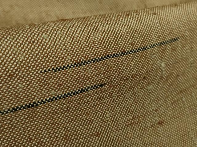 平和屋本店▽希少 ざざんざ織 単衣 逸品 未使用 DZAB4185kh6