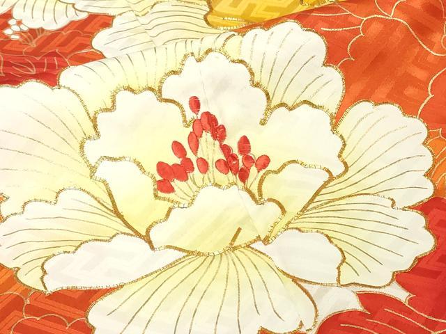 平和屋着物■豪華振袖 駒刺繍 牡丹 金彩 正絹 逸品 DABG6171xg
