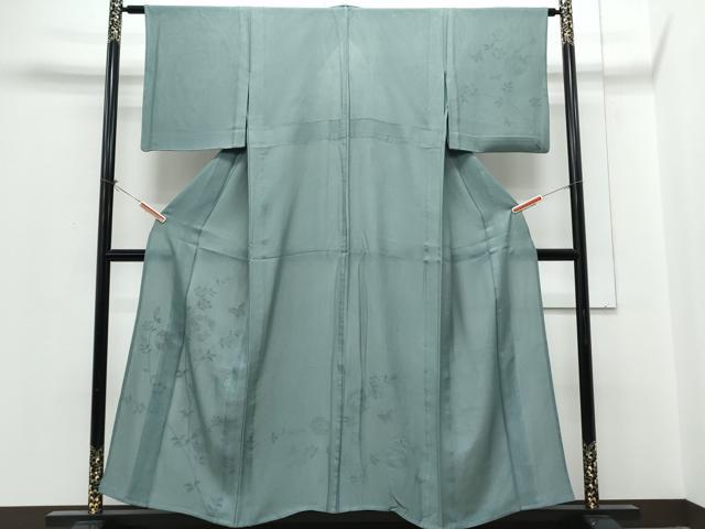 平和屋着物*夏物 訪問着 紗袷 紗×絽 花蝶文 正絹 逸品 CABH3889th