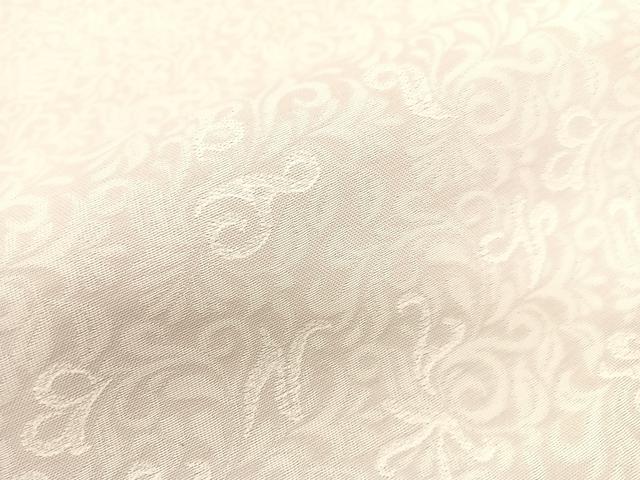 平和屋着物●BANKAN original 両面 六通柄袋帯 舞花文 銀糸 正絹 逸品 未使用 CABH4719vp