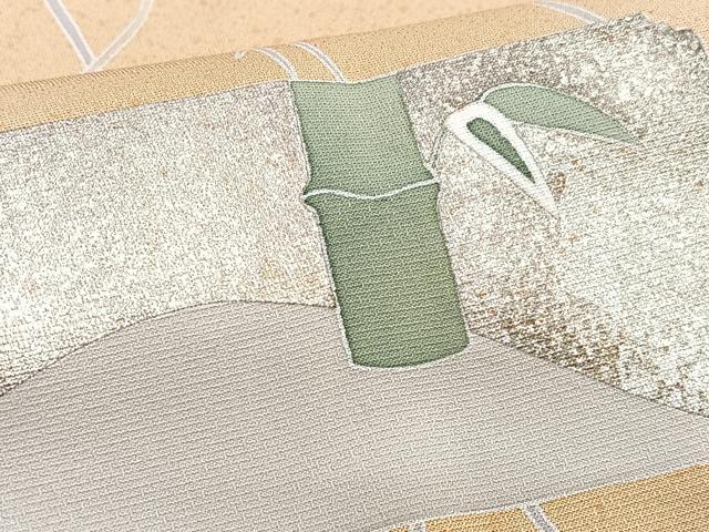 平和屋着物■訪問着 枝葉文 金彩 正絹 逸品 CABH4154xe